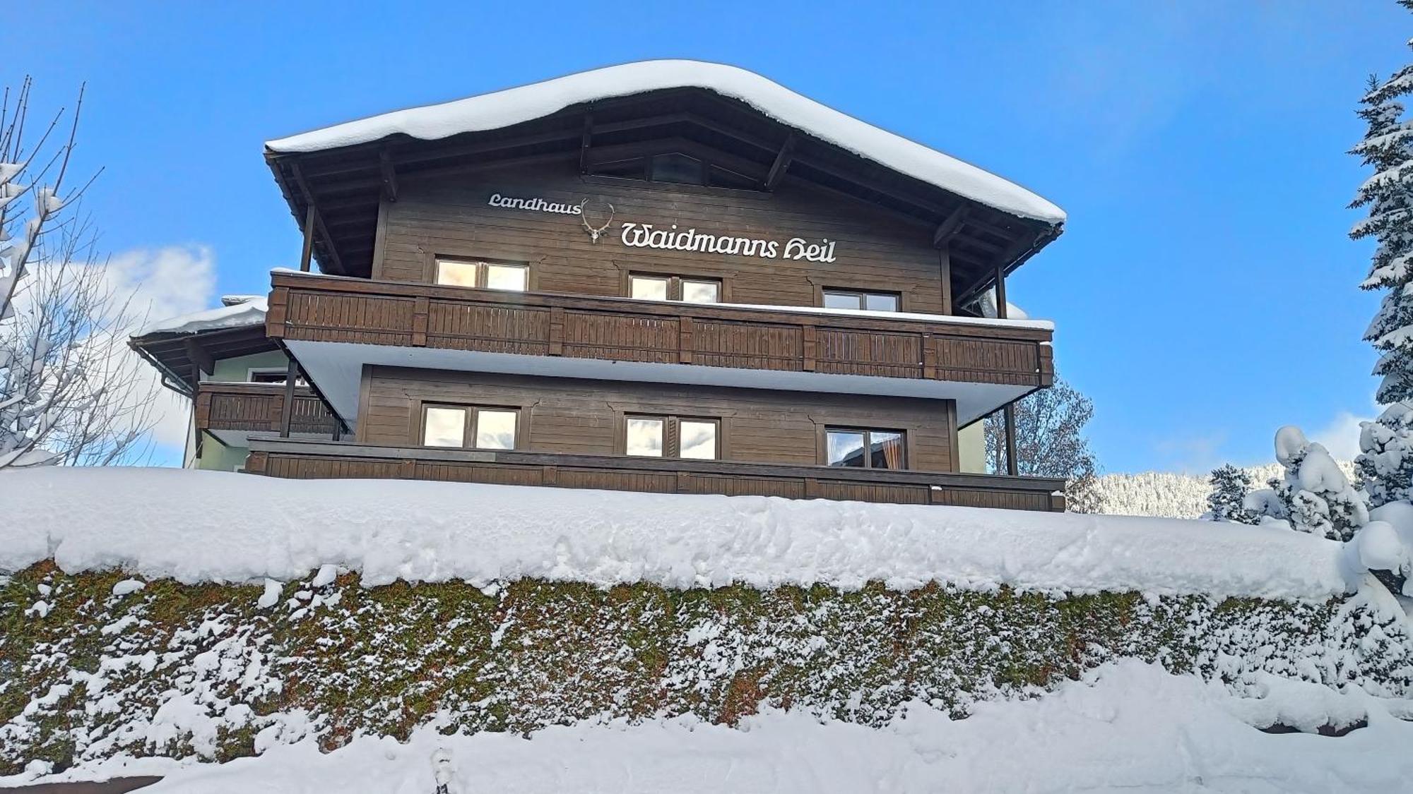 Appartements Landhaus Waidmannsheil เซเฟลด์ อิน ทิโรล ภายนอก รูปภาพ